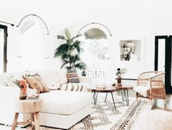 Bohemian Minimalist Boho Living Room