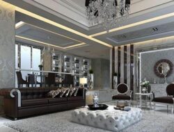 Contemporary Art Deco Living Room