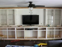 Building Living Room Cabinets