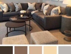 Gray Colour Scheme Living Room