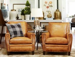 Leather Club Chairs Living Room