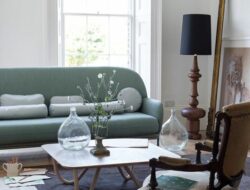 Mint Green Couch Living Room