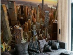 New York Wallpaper For Living Room