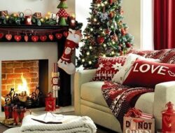 Christmas Living Room No Tree
