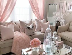 Pink Living Room Accents