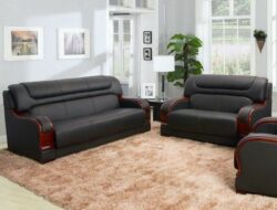Murphree 2 Piece Leather Living Room Set