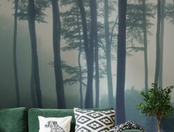 Calming Wallpaper For Living Room