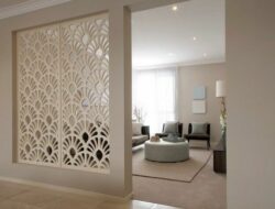 Mdf Jali Designs In Living Room
