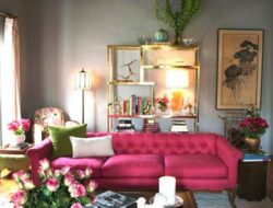 Hot Pink Living Room Furniture