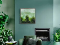 Most Popular Green Paint Color Living Room