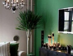 Emerald Green Walls Living Room