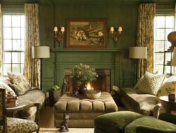 Green Country Living Room