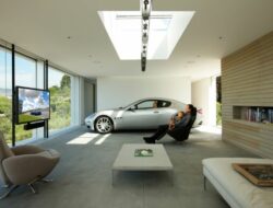 Car Garage Living Room