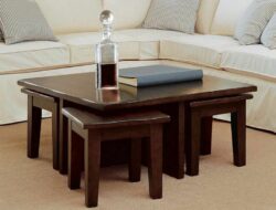 Coffee Table Stools Living Room