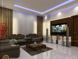 Kerala Style Living Room Interior