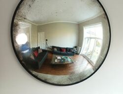 Convex Mirror Living Room