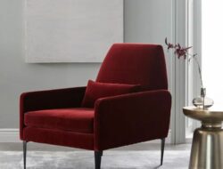 Burgundy Living Room Chairs