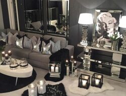 Black Silver Grey Living Room Ideas