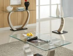Glass Table Set Living Room