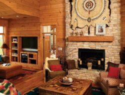 American Indian Themed Living Room