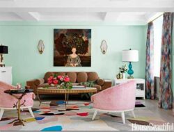 Mint Color Living Room