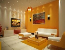 Indian Living Room Colour Combination
