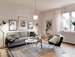 Scandinavian Living Room Rug