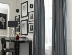 Curtain Living Room Grey