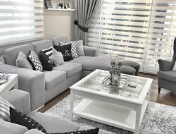 Living Room White And Grey Ideas