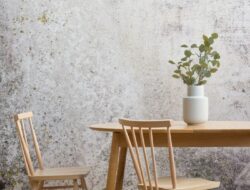 Rustic Wallpaper For Living Room