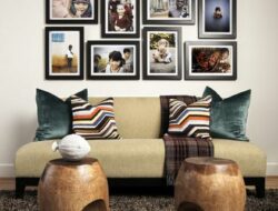 Hanging Family Photos In Living Room