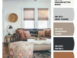 Bohemian Living Room Colors
