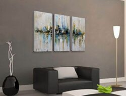 Living Room 3 Piece Canvas Art