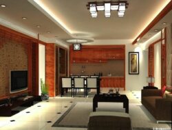 L Shaped Living Room False Ceiling Designs