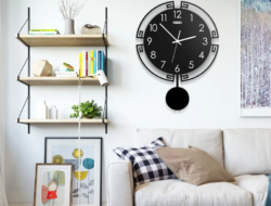 Modern Digital Clock For Living Room