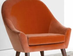 Burnt Orange Living Room Chairs