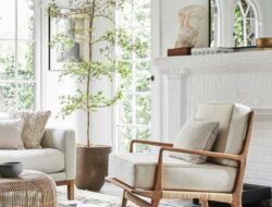 Off White Accent Chairs Living Room