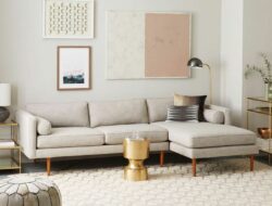 Mid Century Modern Living Room Sectional