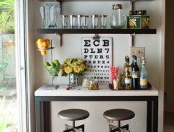 Small Living Room Bar Designs