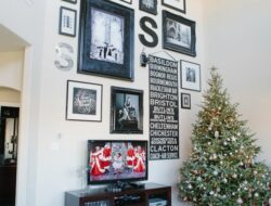 Decorating High Walls In Living Room