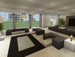 How To Make A Big Living Room In Minecraft