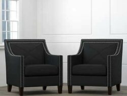Black Living Room Accent Chairs