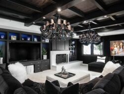 Black And White Luxury Living Room