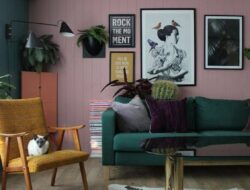 Living Room Ideas Pink And Green