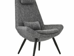 Sease Modern Linen Living Room Lounge Chair