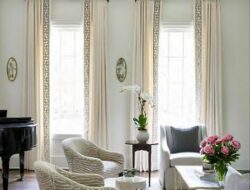 Window Treatments For Living Room And Dining Room
