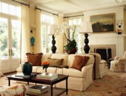 Colonial Living Room Furniture Layout