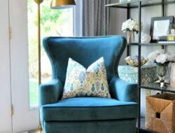 Teal Chair Living Room