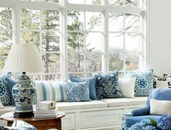 Turquoise And White Living Room Ideas
