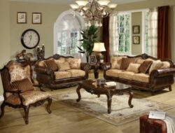 Queen Anne Style Living Room Furniture